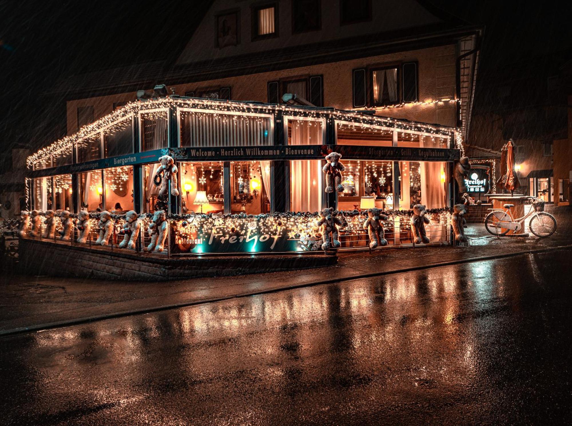 Hotel Restaurant Freihof Oberharmersbach Esterno foto